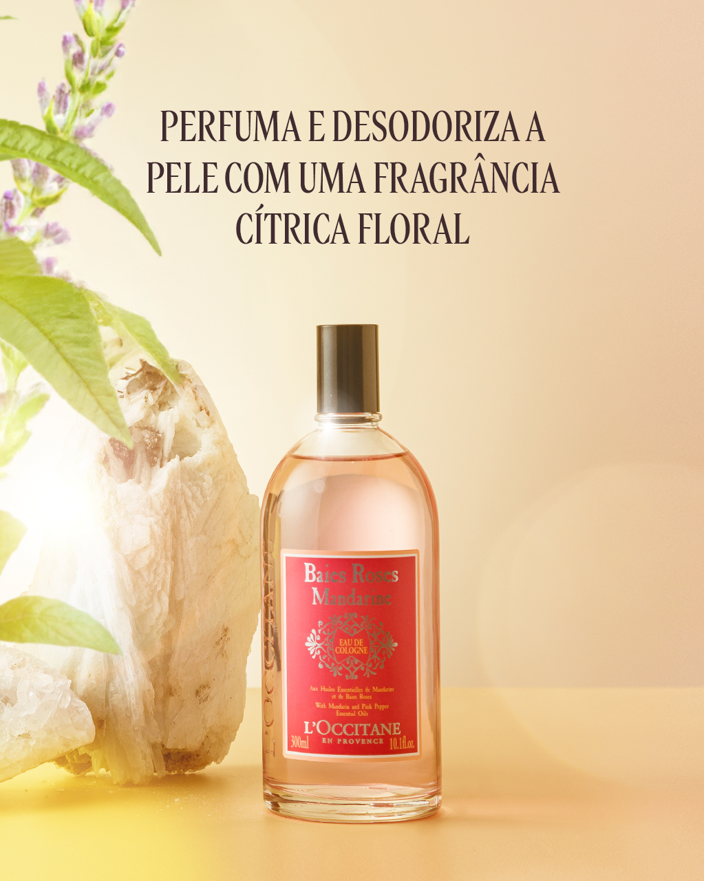 Desodorante Col&ocirc;nia de Tangerina 300ml, , large